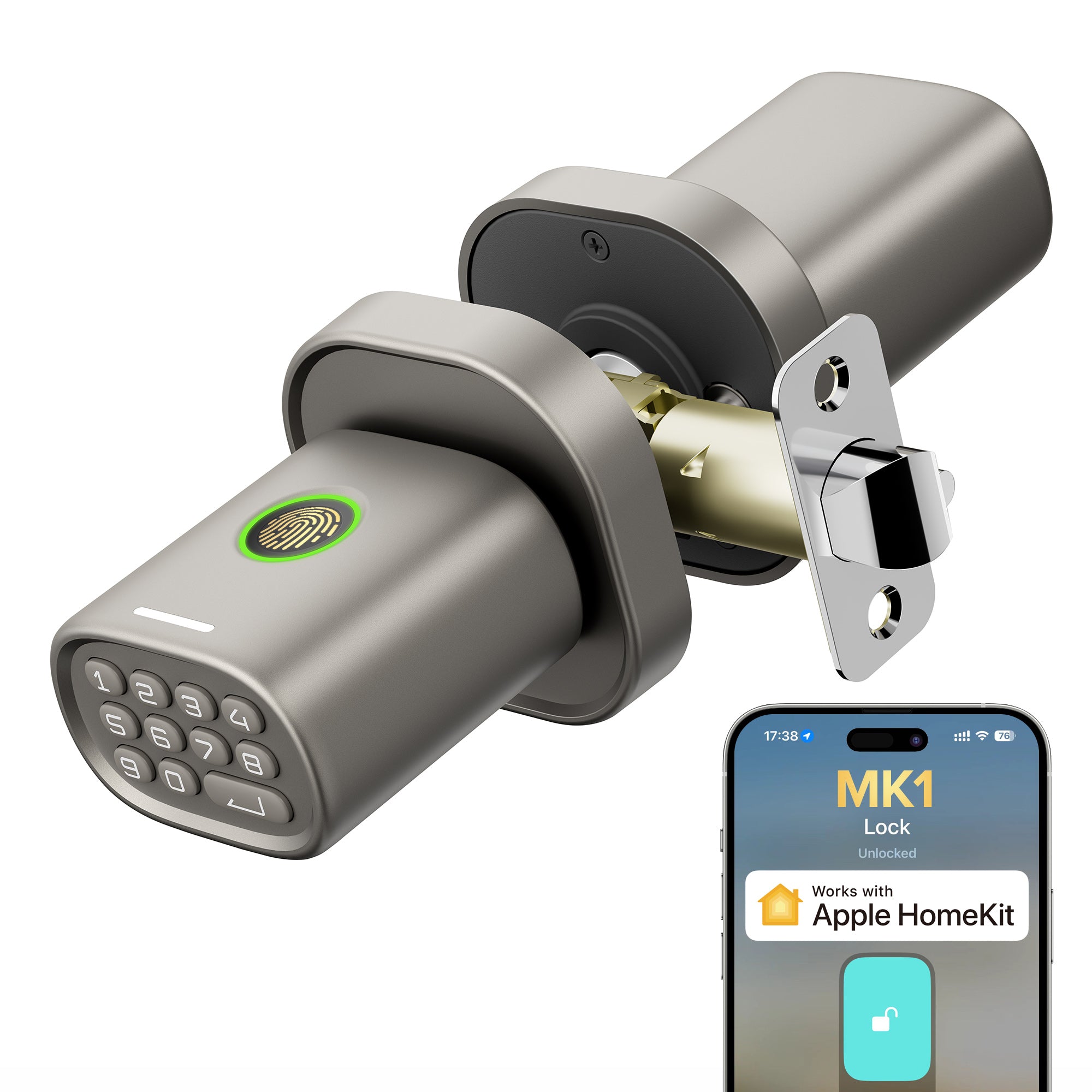 ThorBolt Smart Fingerprint Doorknob (MK1)