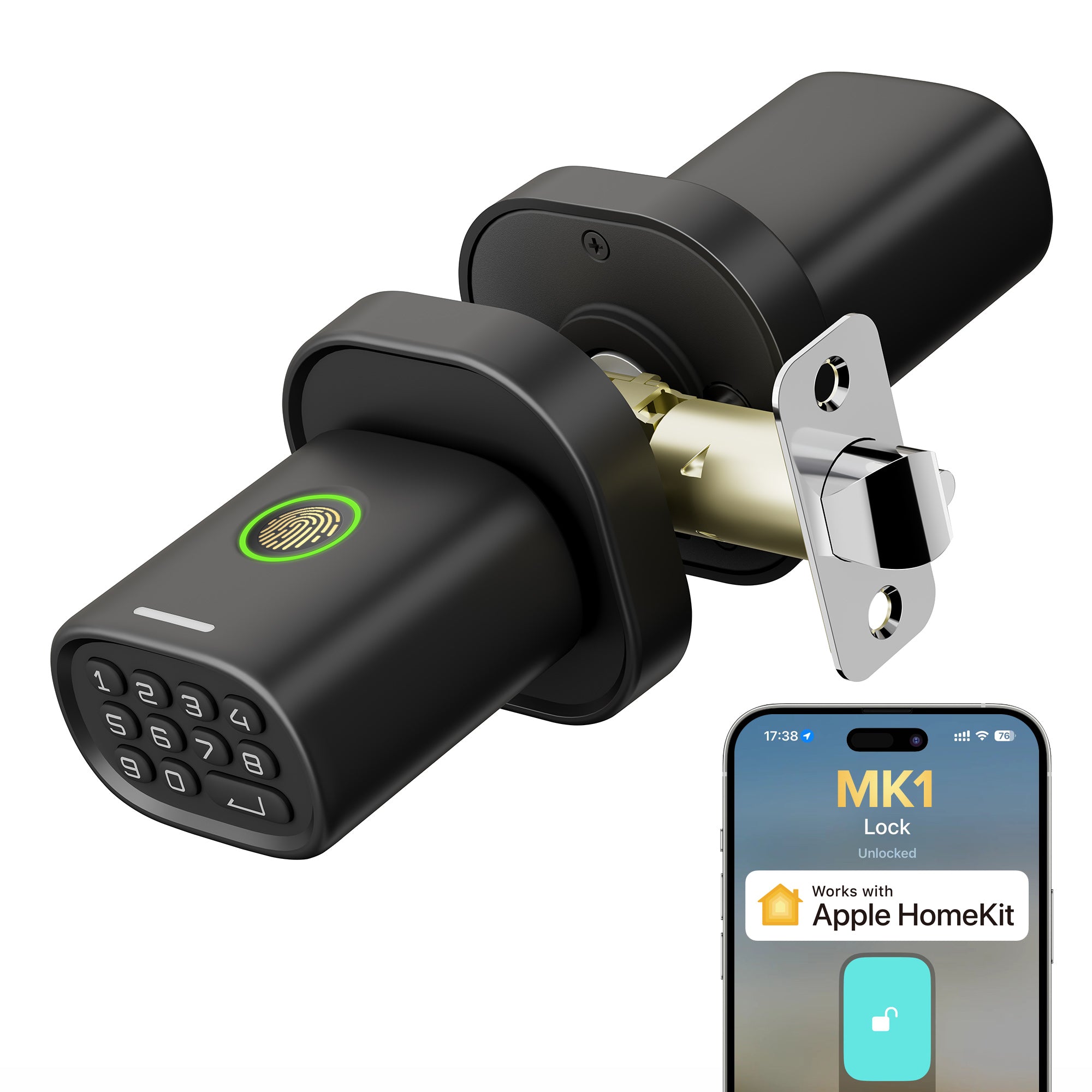 ThorBolt Smart Fingerprint Doorknob (MK1)