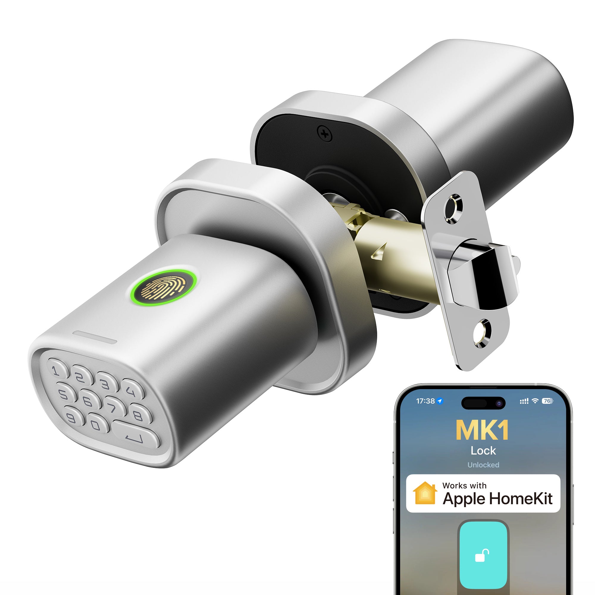 ThorBolt Smart Fingerprint Doorknob (MK1)